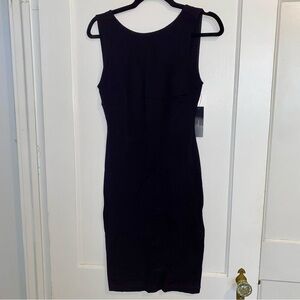 NWT Lulus Open Back Short Body con Sleeveless Black Dress Size M